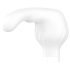 Satisfyer Double Wand-er - vibrador masajista inteligente (blanco)