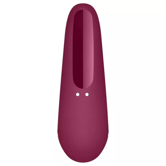 Satisfyer Curvy 1+ - succionador de clítoris de ondas de aire - rojo