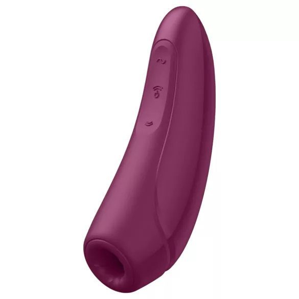 Satisfyer Curvy 1+ - succionador de clítoris de ondas de aire - rojo