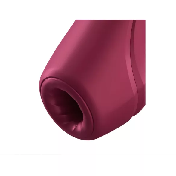 Satisfyer Curvy 1+ - succionador de clítoris de ondas de aire - rojo