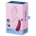 Satisfyer Curvy 1+ - Estimulador de clítoris inteligente rojo