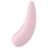 Satisfyer Curvy 2+ - Estimulador Inteligente de Clítoris por Oleadas de Aire (Rosa)