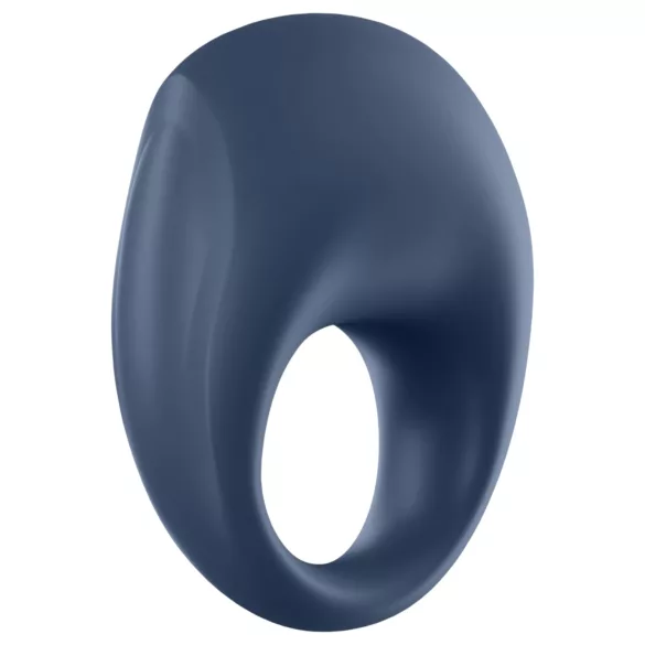 Satisfyer Strong One - anillo vibrador inteligente para pene - silicona azul