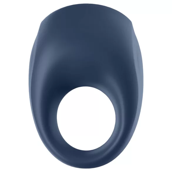 Satisfyer Strong One - anillo vibrador inteligente para pene - silicona azul
