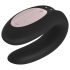 Satisfyer Double Joy - vibrador doble inteligente e impermeable (negro)