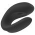 Satisfyer Double Joy - vibrador doble inteligente e impermeable (negro)