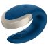 Satisfyer Double Love - vibrador para parejas inteligente (azul)