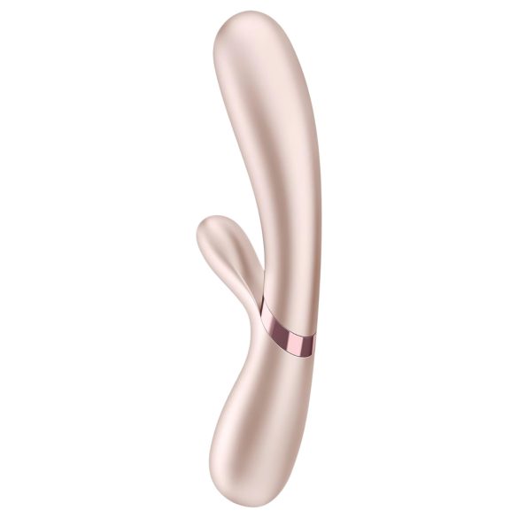 Satisfyer Hot Lover - vibrador inteligente plateado