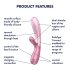 Satisfyer Hot Lover - vibrador inteligente (rosa)
