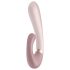 Satisfyer Heat Wave - Vibrador inteligente con calor y brazo (beige)