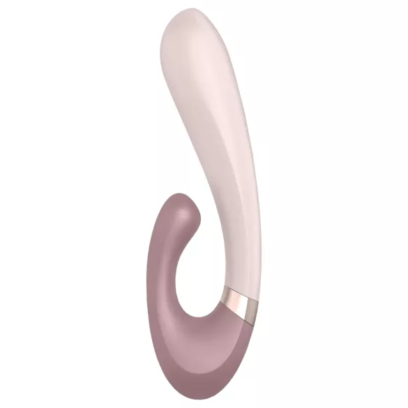 Satisfyer Heat Wave - Vibrador calefactable con control por app (beige)