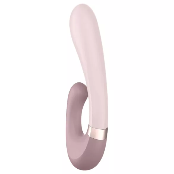 Satisfyer Heat Wave - Vibrador calefactable con control por app (beige)