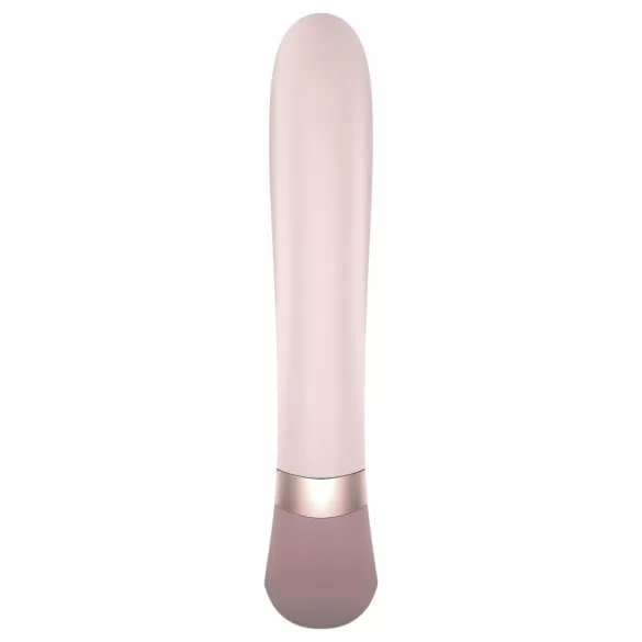 Satisfyer Heat Wave - Vibrador calefactable con control por app (beige)