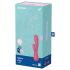 Satisfyer Mono Flex - Vibrador inteligente y resistente al agua (rojo)