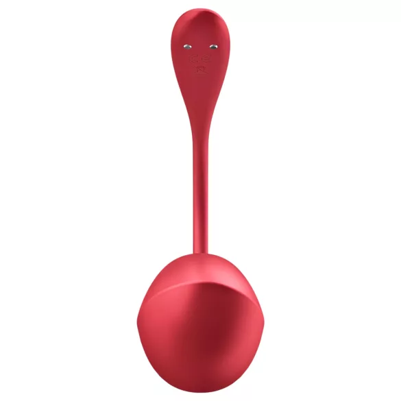 Satisfyer Shiny Petal - huevo vibrador inalámbrico - color rojo
