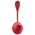 Huevo vibrador Satisfyer Shiny Petal rojo con control remoto
