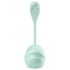 Satisfyer Smooth Petal - huevo vibrador inteligente (verde)
