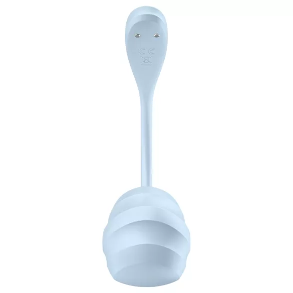 Satisfyer - Huevo vibrador inteligente - control remoto - silicona azul