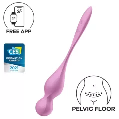   Satisfyer Love Birds 1 - bola geisha vibradora con control por app (rosa)