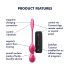 Satisfyer Love Birds 2 - Bolas Vibratorias Inteligentes (rosa)