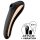 Satisfyer Dual Kiss - vibrador vaginal y clitorial recargable (negro)