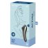 Satisfyer Dual Kiss - vibrador recargable para clítoris y vaginal (negro)