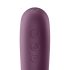 Satisfyer Dual Kiss - Vibrador 2 en 1 vaginal y clitorial (lila)