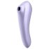 Satisfyer Dual Pleasure - vibrador inteligente 2 en 1 con ondas de aire (lila)