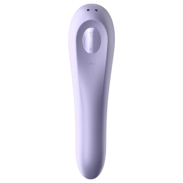 Satisfyer Dual Pleasure - succionador y vibrador 2 en 1 - silicona lila