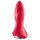 Satisfyer Rotator Plug 1 - vibrador anal con cuentas (rojo)