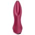 Satisfyer Rotator Plug 2 - vibrador anal con cuentas recargable (rojo)