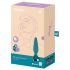 Satisfyer Plug-ilicious 1 - Vibrador anal inteligente (verde)