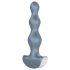 Satisfyer Lolli-Plug 2 - vibrador anal recargable e impermeable (gris)