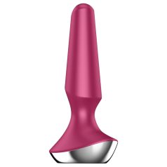 Satisfyer Plug-ilicious 2 - vibrador anal inteligente (rojo)
