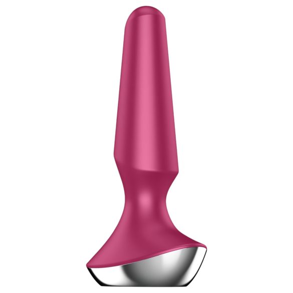 Satisfyer Plug-ilicious 2 - vibrador anal inteligente (rojo)