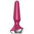 Satisfyer Plug-ilicious 2 - vibrador anal inteligente (rojo)