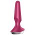 Satisfyer Plug-ilicious 2 - vibrador anal inteligente (rojo)