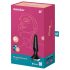 Satisfyer Plug-ilicious 2 - vibrador anal inteligente (negro)