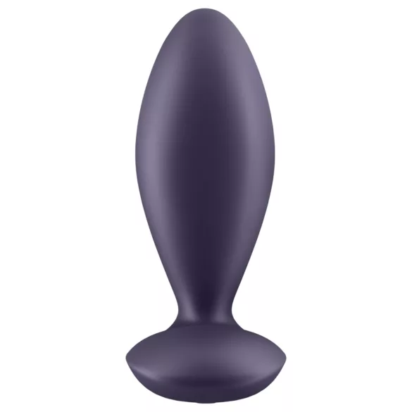 Satisfyer Power Plug - vibrador anal inteligente - silicona - lila