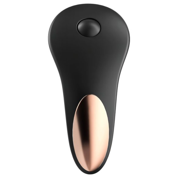 Satisfyer Little Secret - vibrador de clítoris inteligente impermeable negro