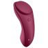Satisfyer Sexy Secret - Vibrador impermeable de braguitas inteligente (rojo)