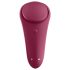 Satisfyer Sexy Secret - Vibrador impermeable de braguitas inteligente (rojo)