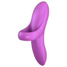   Satisfyer Bold Lover - vibrador de dedo impermeable recargable (rosa)