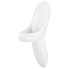   Satisfyer Bold Lover - vibrador de dedo recargable e impermeable (blanco)