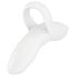 Satisfyer Bold Lover - vibrador de dedo recargable e impermeable (blanco)