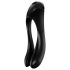 Satisfyer Candy Cane - Recargable, impermeable, vibrador doble (negro)