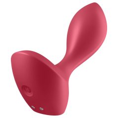   Satisfyer Backdoor Lover - vibrador anal rojo, recargable y sumergible