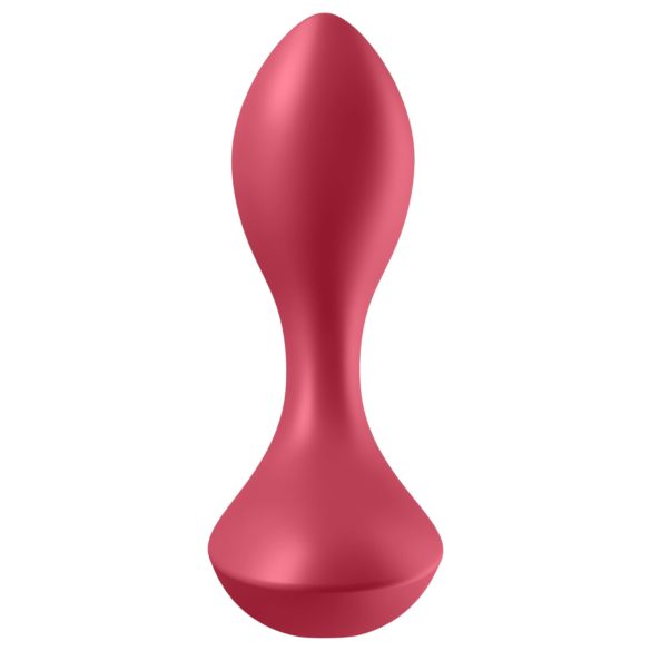Satisfyer Backdoor Lover - vibrador anal recargable impermeable silicona rojo