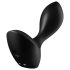Satisfyer Backdoor Lover - Vibrador anal recargable e impermeable (negro)