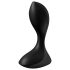 Satisfyer Backdoor Lover - Vibrador anal recargable e impermeable (negro)